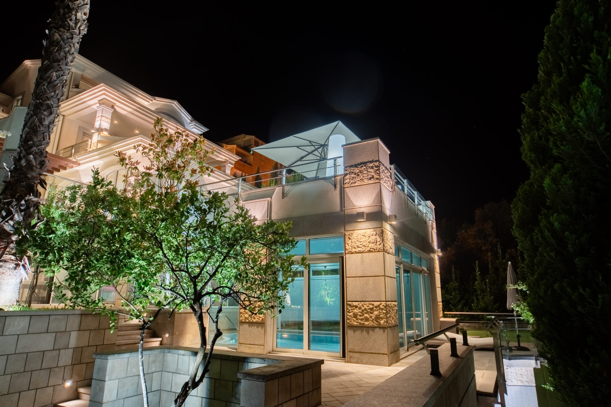 Villa Antares overlooking the Adriatic Sea
